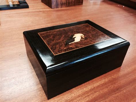 colorful wooden box with metal inlay|inlays for woodworking.